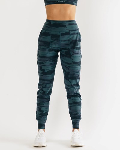 Alphalete All-Purpose Jogger Blau Camouflage | FK7608542