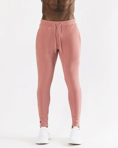 Alphalete Fitted Single-Brushed 30" Jogger Cranberry Ice | FC1038675