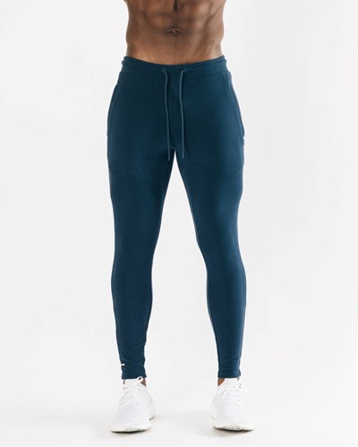 Alphalete Fitted Single-Brushed 30" Jogger Dunkel | VA4853721