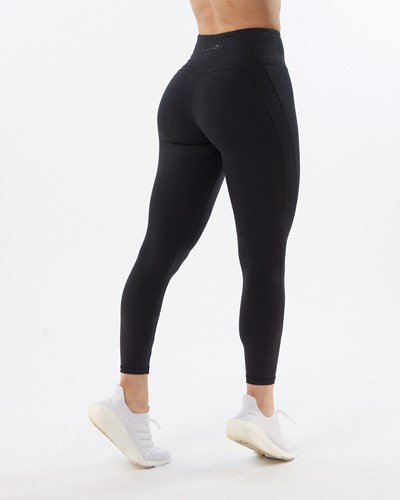 Alphalete High-Waisted Medium Compression 25" legging Blackout | SZ2436859